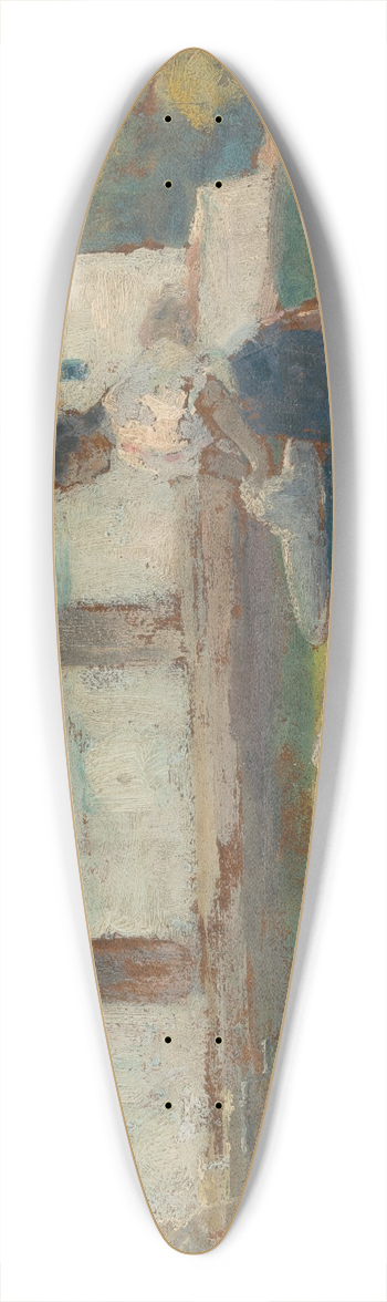 udovt ordk - Prka pred stromom 39.3 inch art pintail longboard deck