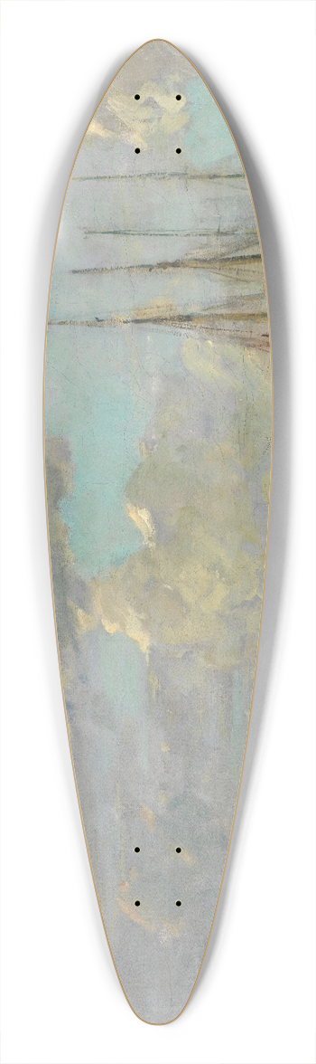 Ulrich Hbner - Sommertag 39.3 inch art pintail longboard deck