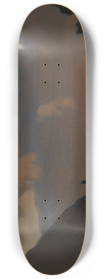 Gustav Kampmann - Gewitterstimmung 8.25 inch art skate deck