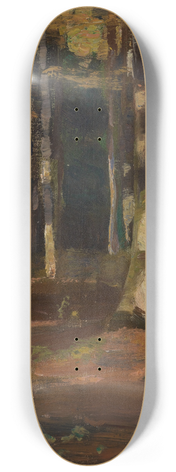 Gustav Kampmann - Im Laubwald 8.25 inch art skate deck