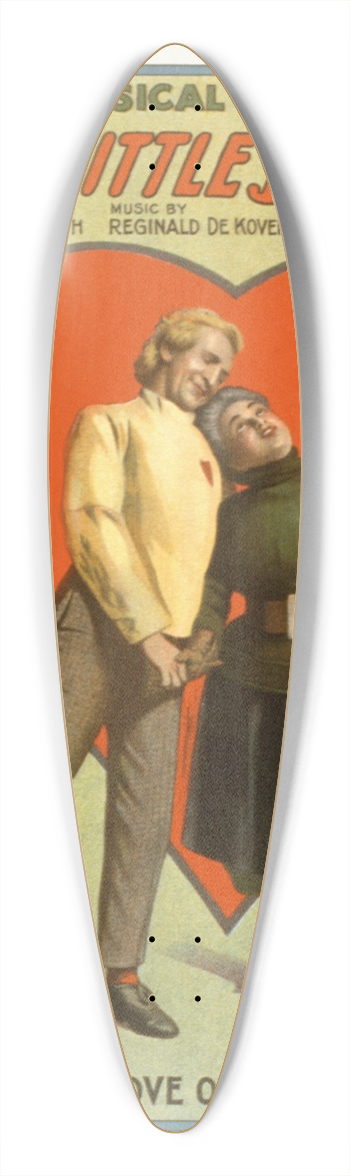 U.S. Lithograph Co. - The little duchess the musical comedy success. 39.3 inch art pintail longboard deck