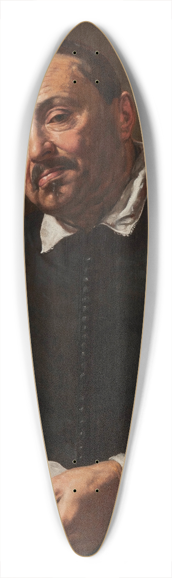 Valentin de Boulogne - Rafaello Menicucci 39.3 inch art pintail longboard deck