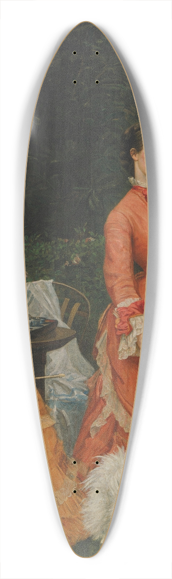 Valentine Cameron Prinsep - Sisters 39.3 inch art pintail longboard deck