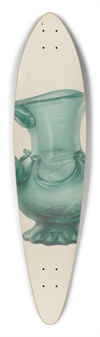 Van Silvay - Pitcher 39.3 inch art pintail longboard deck