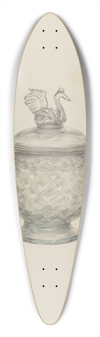 Van Silvay - Sugar Bowl 39.3 inch art pintail longboard deck