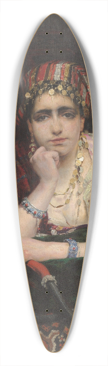 Vasily Dmitrievich Polenov - Odalisque 39.3 inch art pintail longboard deck