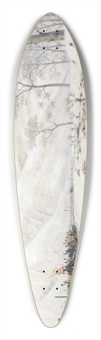 Vasily Vereshchagin - Battlefield at the Shipka 39.3 inch art pintail longboard deck
