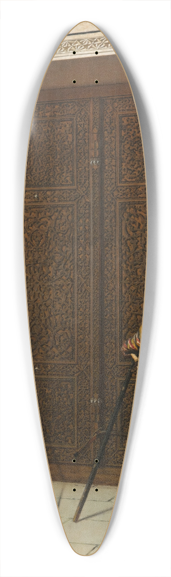 Vasily Vereshchagin - Timurs (Tamerlans) doors 39.3 inch art pintail longboard deck