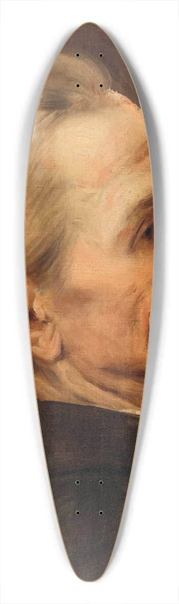 Vclav Brok - Mnnerportrait 39.3 inch art pintail longboard deck