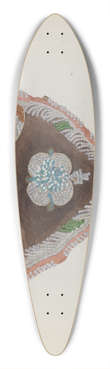 Vera Van Voris - Pincushion 39.3 inch art pintail longboard deck