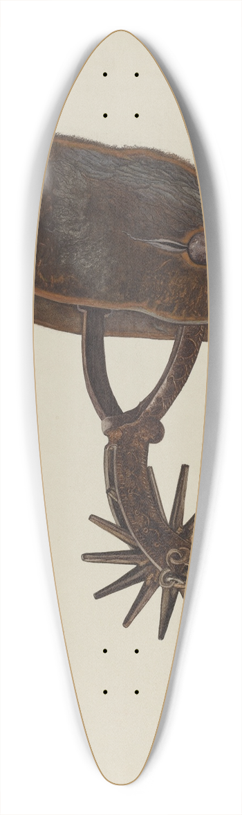 Vera Van Voris - Spur 39.3 inch art pintail longboard deck