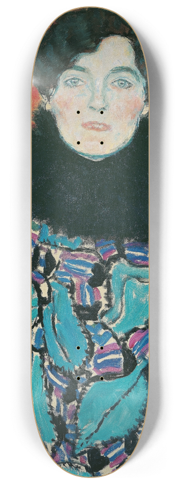 Gustav Klimt - Johanna Staude 8.25 inch art skate deck