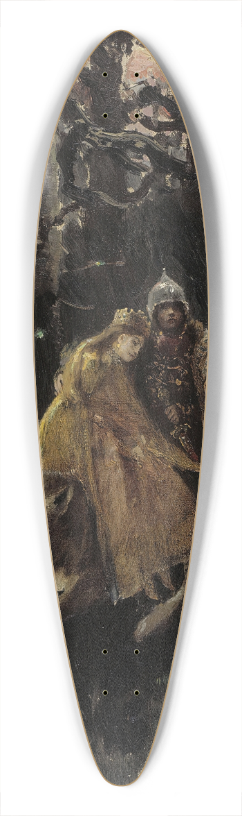 Victor Mikhailovich Vasnetsov - Ivan Zarevitsh 39.3 inch art pintail longboard deck