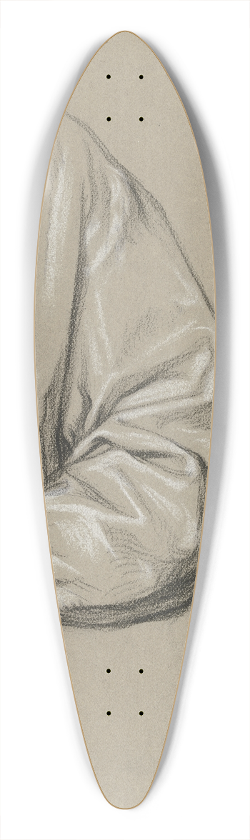Victor Mller - Linker rmel mit Andeutung der Schulter 39.3 inch art pintail longboard deck