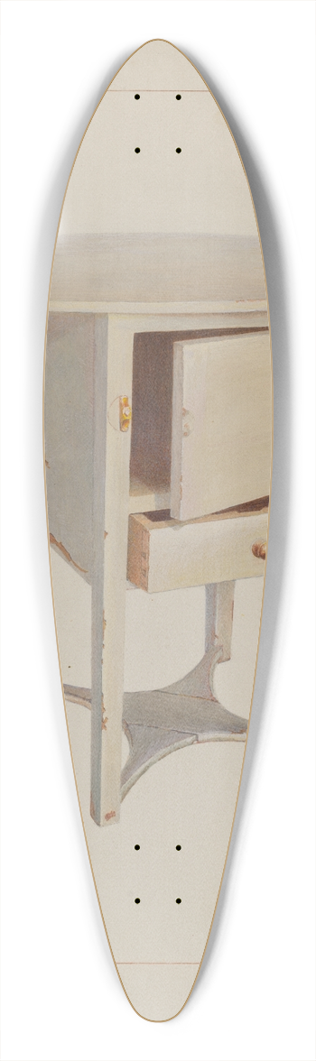 Vincent P. Rosel - Cellarette 39.3 inch art pintail longboard deck