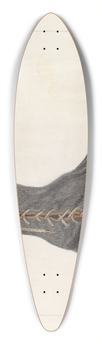 Vincent P. Rosel - Ladys Shoe 39.3 inch art pintail longboard deck