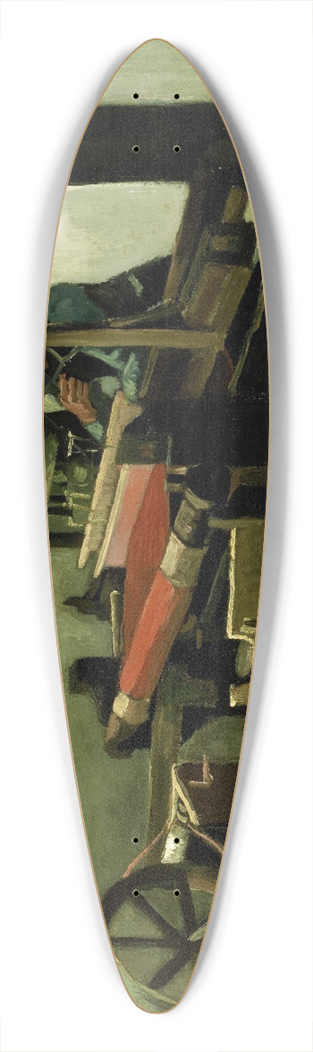 Vincent van Gogh - Weaver 39.3 inch art pintail longboard deck