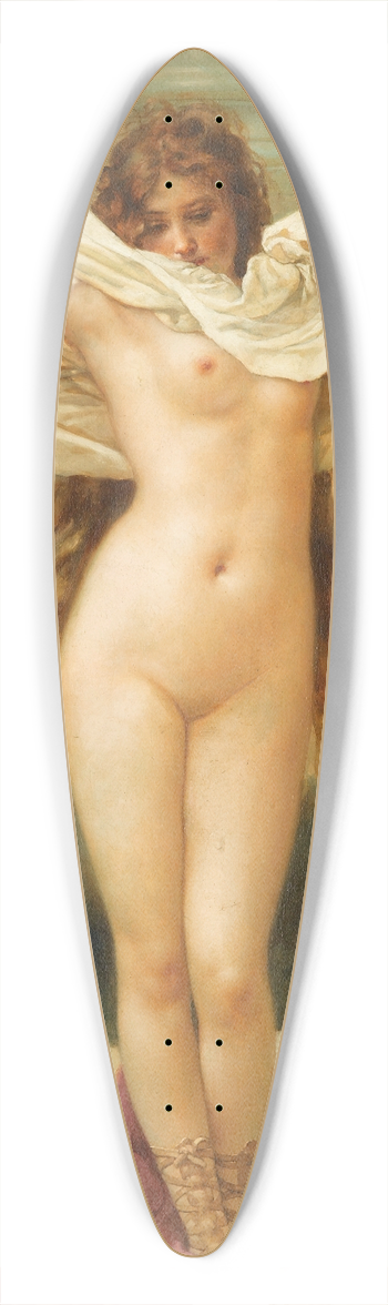 Virgilio Tojetti - Bathtime 39.3 inch art pintail longboard deck