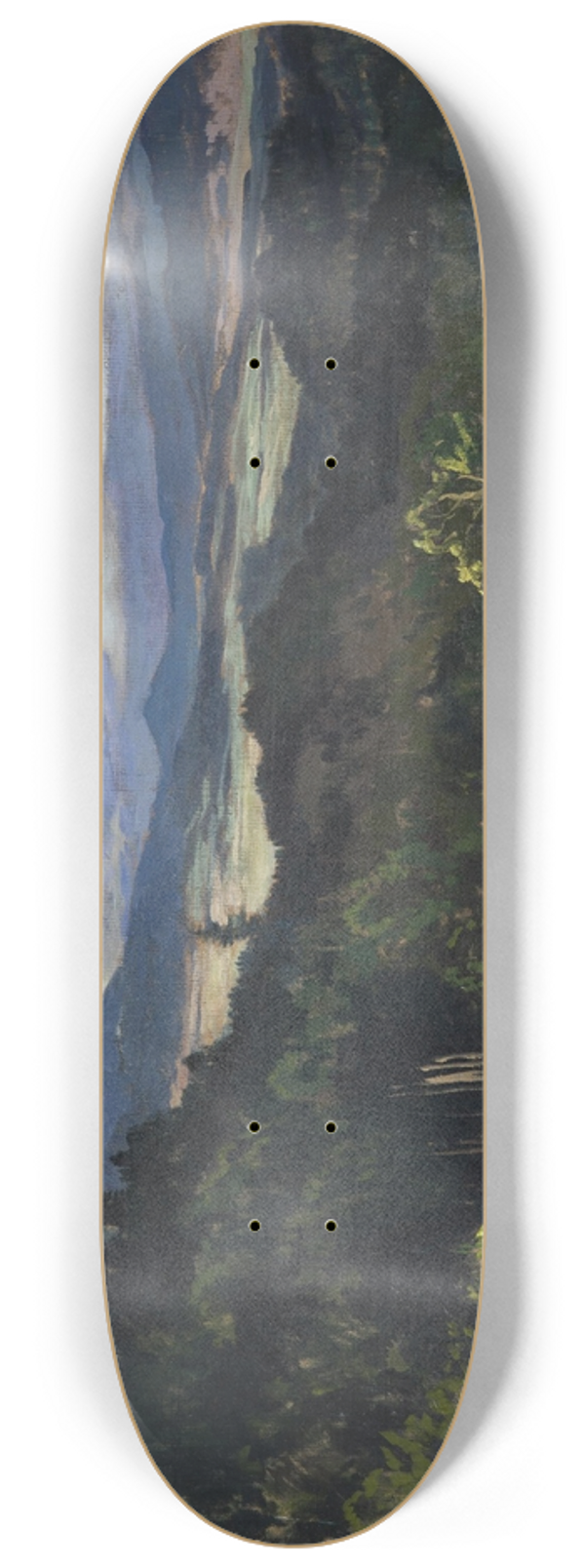 Gustav Macoun - Spring in the Foothills 8.25 inch art skate deck