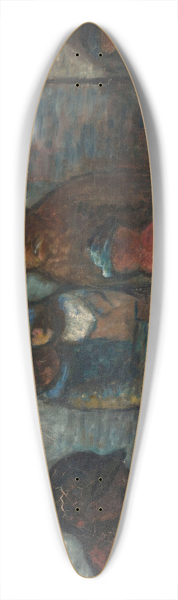 Wacaw Wsowicz - Wypadek 39.3 inch art pintail longboard deck