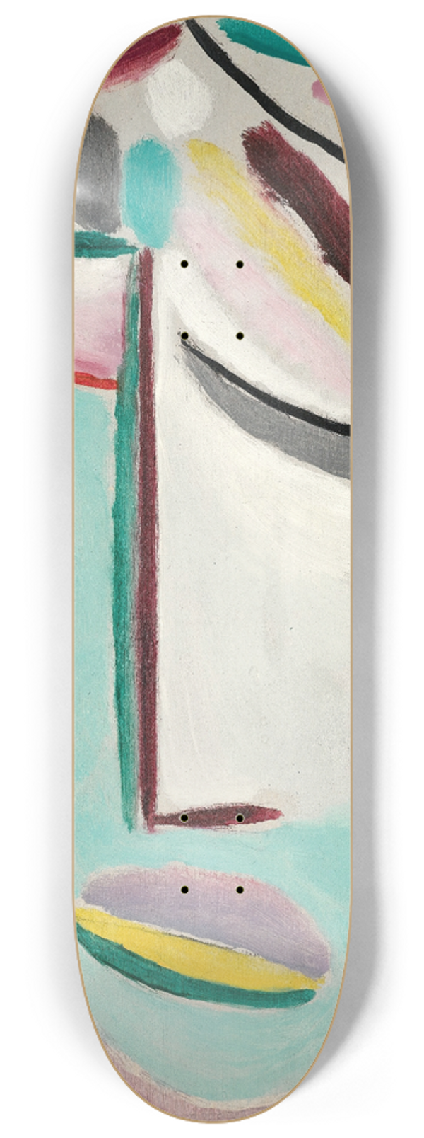 Alexej von Jawlensky - Saviours face,Martyr 8.25 inch art skate deck