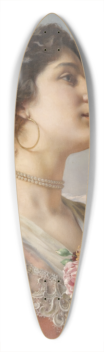 Wadysaw Czachrski - The bouquet 39.3 inch art pintail longboard deck