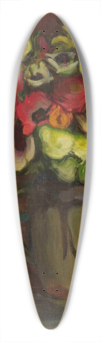 Wadysaw lewiski - Still life 39.3 inch art pintail longboard deck