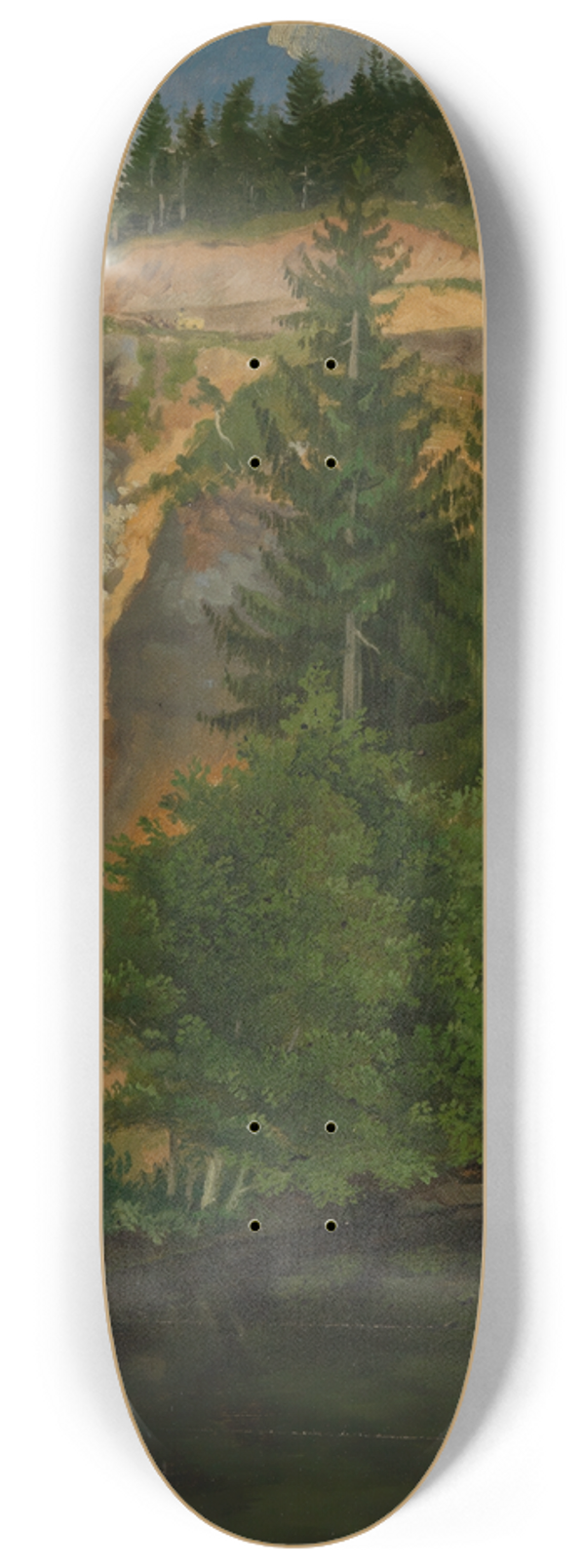 Gustav Osterroht - Im Hllental 8.25 inch art skate deck