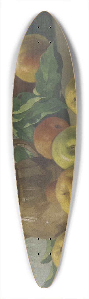 Walter Stoitzner - Stillleben mit pfeln 39.3 inch art pintail longboard deck
