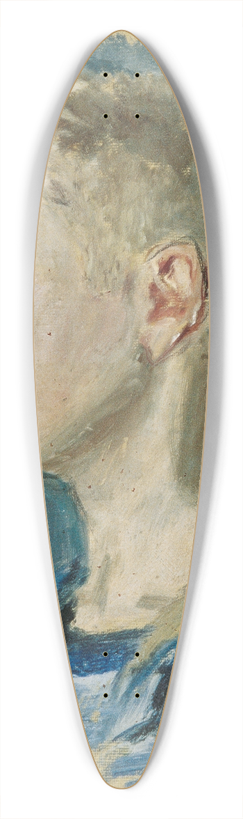 Walther Gamerith - Knabe 39.3 inch art pintail longboard deck