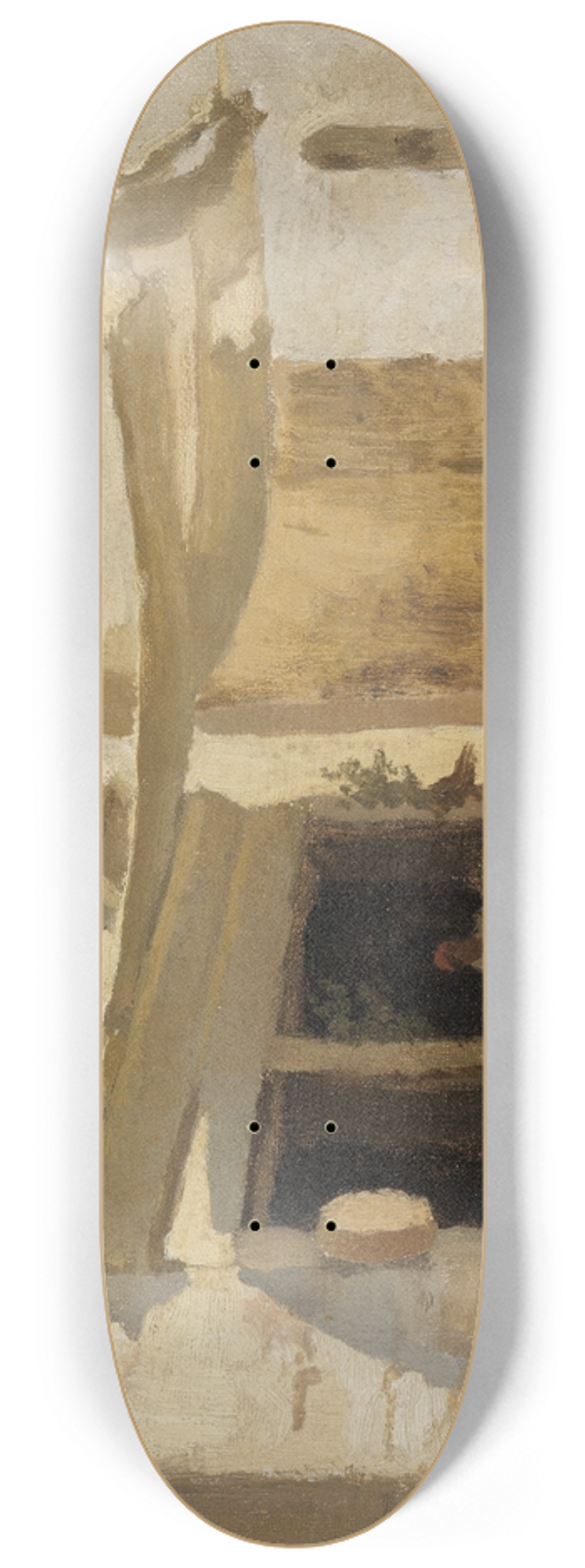 Gustav Schnleber - Obstbude in Venedig 8.25 inch art skate deck