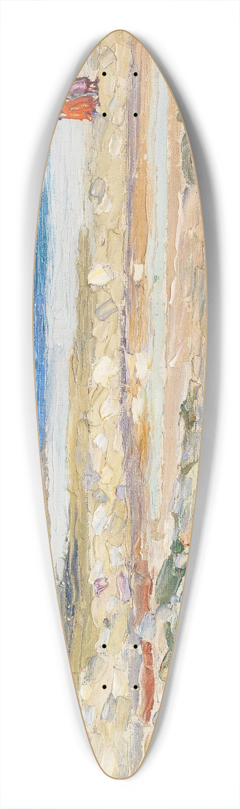 Wassily Kandinsky - Tunis  Strand 39.3 inch art pintail longboard deck