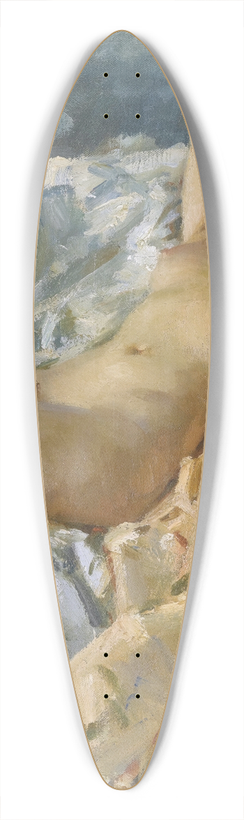 Wilfrid Gabriel de Glehn - Barbara 39.3 inch art pintail longboard deck