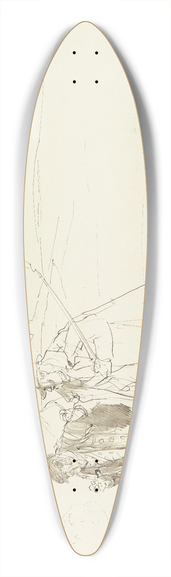 Wilhelm Altheim - Ein Schfer und ein Hndler auf Wanderschaft 39.3 inch art pintail longboard deck