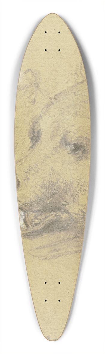 Wilhelm Amandus Beer - Two bears 39.3 inch art pintail longboard deck