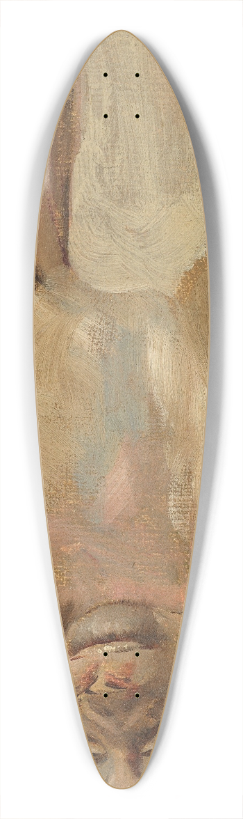 Wilhelm Kuhnert - Schweinsaffe 39.3 inch art pintail longboard deck