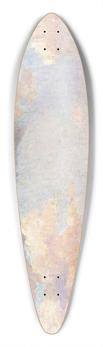 Wilhelm Ludwig Lehmann - Feldeinsamkeit 39.3 inch art pintail longboard deck