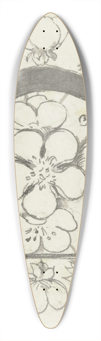 Wilhelm Steinhausen - Initial D 2 39.3 inch art pintail longboard deck