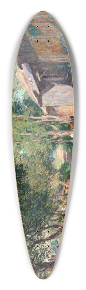 Willard Leroy Metcalf - MidsummerShadows 39.3 inch art pintail longboard deck