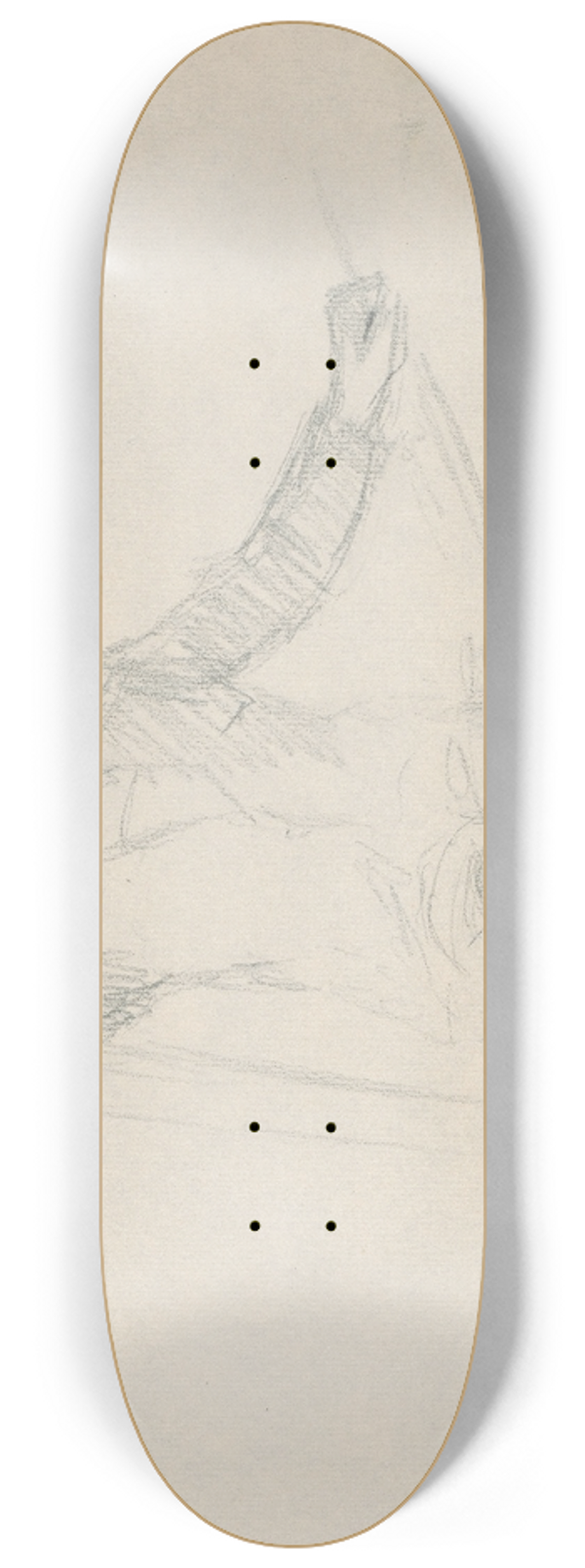 Gustv Mall - Sediaci chlapec 8.25 inch art skate deck