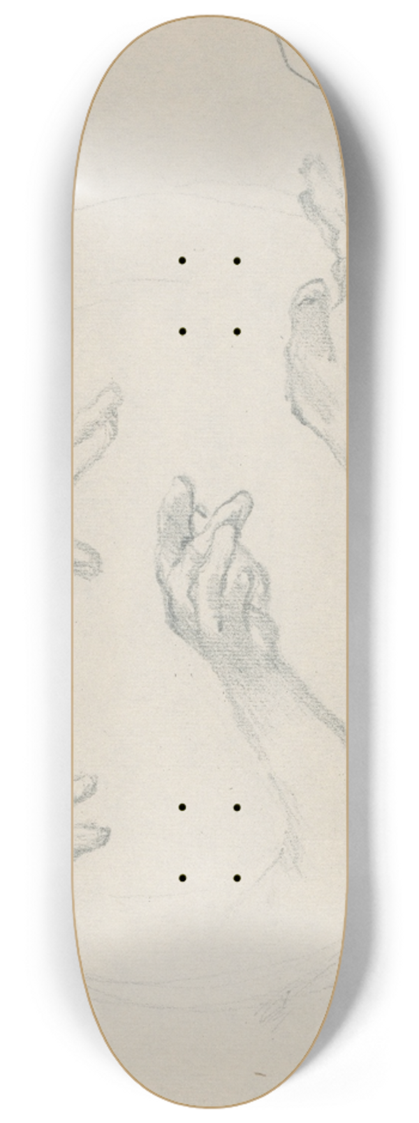 Gustv Mall - tdie rk 8.25 inch art skate deck