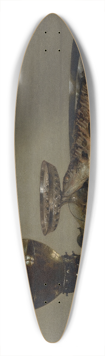 Willem Claesz Heda - Still Life with a Roemer and Watch 39.3 inch art pintail longboard deck