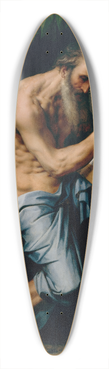 Willem Key - Saint Jerome 39.3 inch art pintail longboard deck