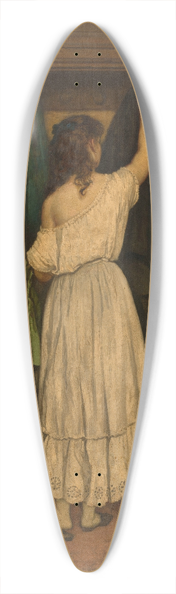 Willem Linnig - Wardrobe 39.3 inch art pintail longboard deck