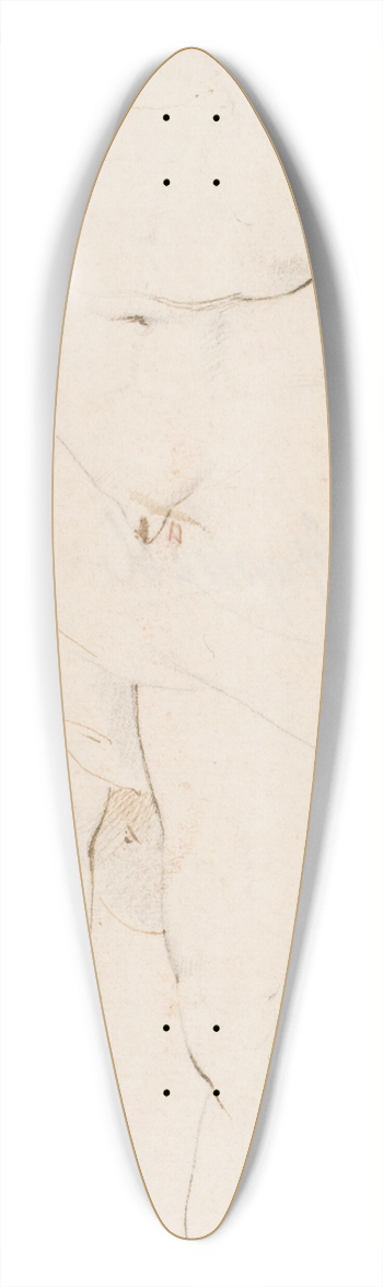 Willem Panneels - Kristi db 39.3 inch art pintail longboard deck