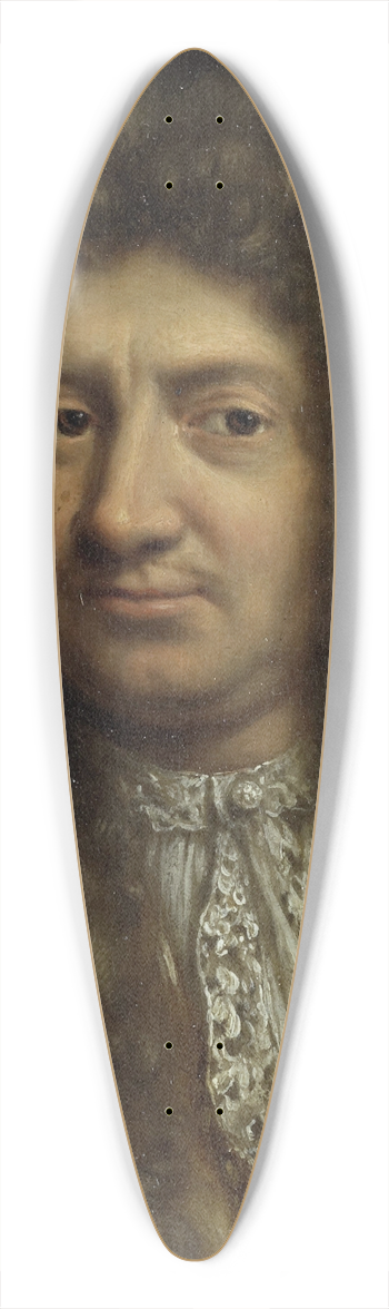Willem Van Mieris - Portrait of a Man 39.3 inch art pintail longboard deck