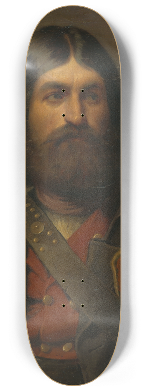 Gyula Benczr - Portrait of a man 8.25 inch art skate deck