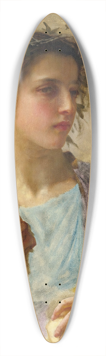 William Bouguereau - lt (Summer ) 39.3 inch art pintail longboard deck