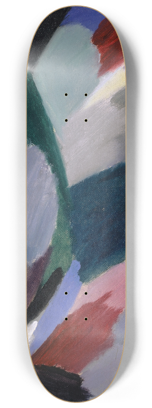 Alexej von Jawlensky - Variation,Harsh Winter 8.25 inch art skate deck