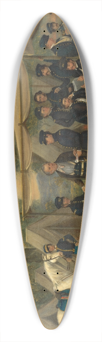 William Garl Browne Jr. - Zachary Taylor at Walnut Springs 39.3 inch art pintail longboard deck